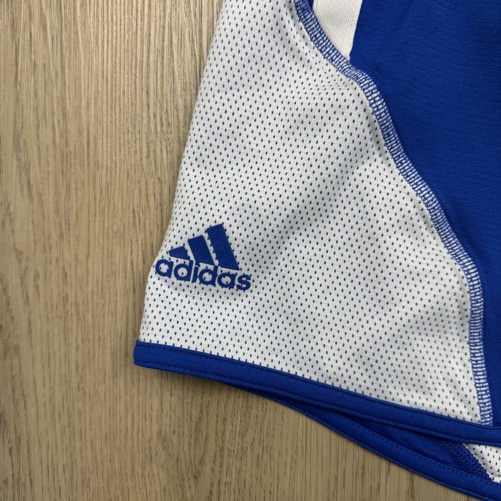 Philadelphia 76ers Shorts Mens Large Blue NBA Basketball Adidas Mesh Game - Picture 3 of 8